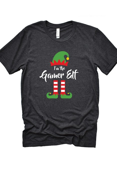 Im the Gamer Elf Tee PLUS