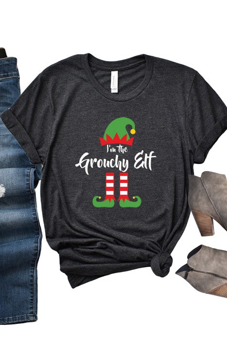 Im the Grouchy Elf Tee PLUS