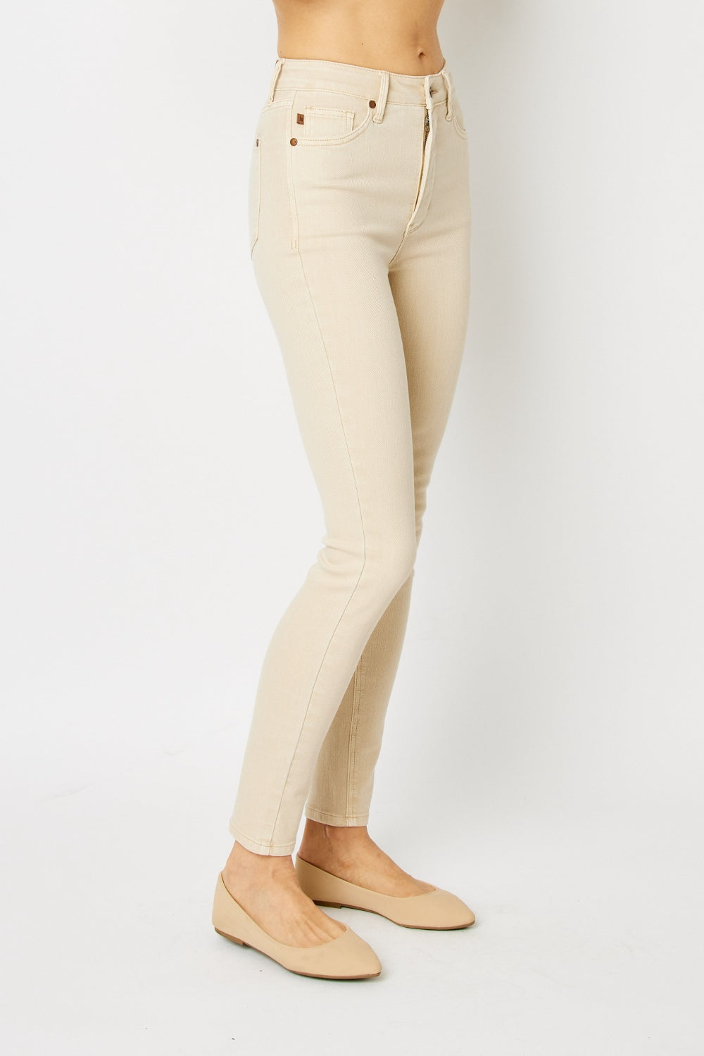 Judy Blue Garment Dyed Tummy Control Skinny Jeans